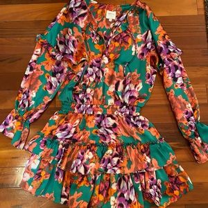 MISA Los Angeles floral dress. Size small